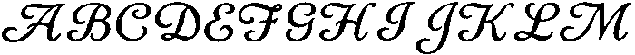CL Antique No 28 otf (400) Font UPPERCASE