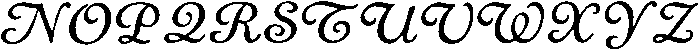CL Antique No 28 otf (400) Font UPPERCASE