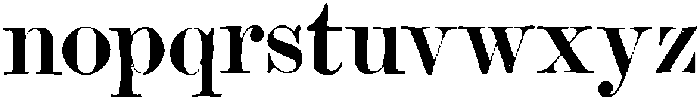 CL Antique No 72 otf (400) Font LOWERCASE