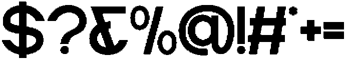 CLAIROSANS-Bold otf (700) Font OTHER CHARS