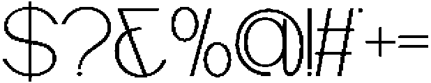 CLAIROSANS-Regular otf (400) Font OTHER CHARS