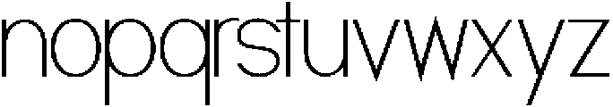 CLAIROSANS-Regular otf (400) Font LOWERCASE