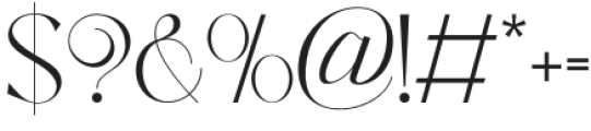 CLARESTA Regular otf (400) Font OTHER CHARS