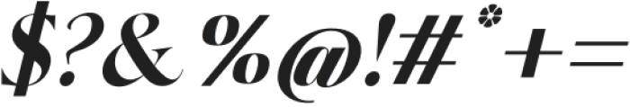 CLIMORA Bold Italic Oblique otf (700) Font OTHER CHARS