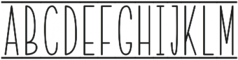 CLN-Banners Regular otf (400) Font LOWERCASE