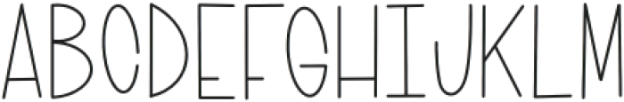 CLN-RoyallyPrint Regular otf (400) Font LOWERCASE