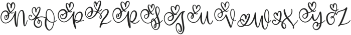 CLN-RoyallyScript Regular otf (400) Font UPPERCASE