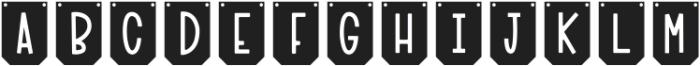 CLN-TagBanner3 Regular otf (400) Font LOWERCASE