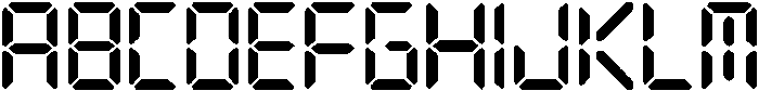 CLOCK Regular otf (400) FONT