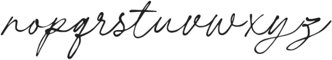 Claire Palmer Script otf (400) Font LOWERCASE