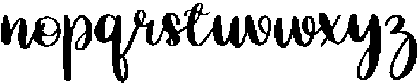 Clairmont Script otf (400) Font LOWERCASE