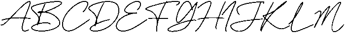 Clairou Handera otf (400) Font UPPERCASE