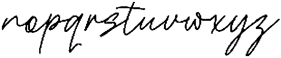 Clairou Handera otf (400) Font LOWERCASE