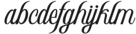 Clamshell-Regular otf (400) Font LOWERCASE