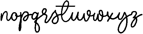 Clara otf (400) Font LOWERCASE