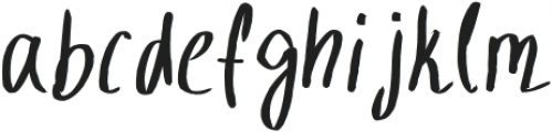 Claram Medium otf (500) Font LOWERCASE