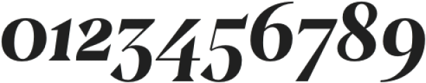 Clarinette Display Black Italic otf (900) Font OTHER CHARS