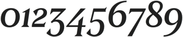 Clarinette Semi Bold Italic otf (600) Font OTHER CHARS