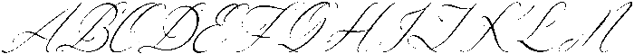 Claris Fleur Italic otf (400) Font UPPERCASE