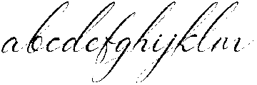 Claris Fleur Italic otf (400) FONT