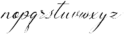Claris Fleur Italic otf (400) Font LOWERCASE