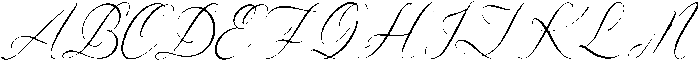 Claris Fleur otf (400) Font UPPERCASE