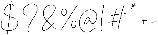 Claritty otf (400) Font OTHER CHARS