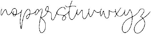 Claritty otf (400) Font LOWERCASE