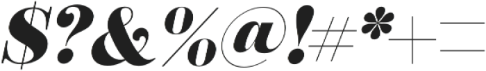 Clarize Black Italic otf (900) Font OTHER CHARS