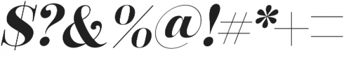 Clarize Bold Italic otf (700) Font OTHER CHARS