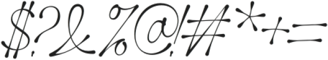 ClarkSmith-Regular otf (400) Font OTHER CHARS