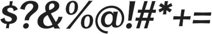 Clasica Sans Bold It otf (700) Font OTHER CHARS