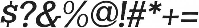 Clasica Slab Bold Italic otf (700) Font OTHER CHARS