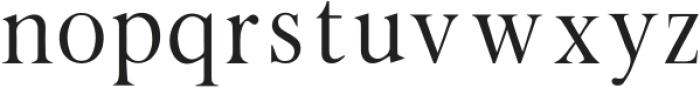Classia Regular ttf (400) Font LOWERCASE