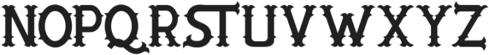 Classic Engrave otf (400) Font UPPERCASE