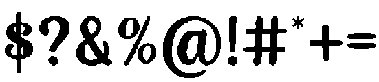 Classic Eve Regular otf (400) Font OTHER CHARS