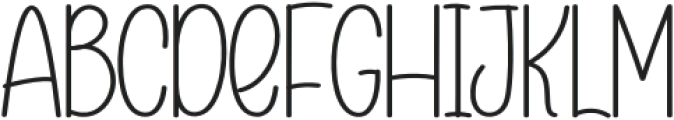 Classic Humble Regular otf (400) Font UPPERCASE