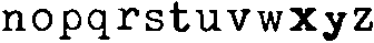 Classic Press Regular ttf (400) Font LOWERCASE