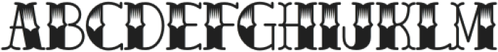 Classic Tattoo Serif otf (400) Font UPPERCASE