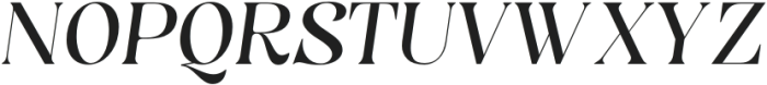 Classic Vogue Italic otf (400) Font UPPERCASE