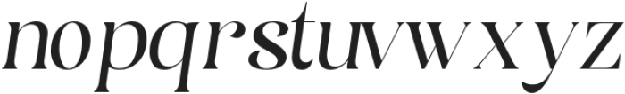 Classic Vogue Italic otf (400) Font LOWERCASE