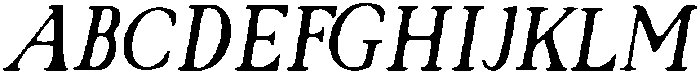 ClassicSmooth-Regular otf (400) Font UPPERCASE