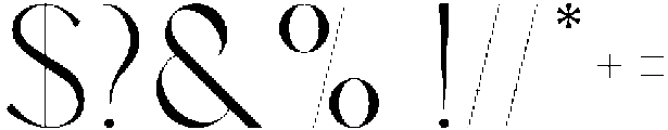 Classica otf (400) Font OTHER CHARS