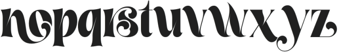 Classical Aesthetics Regular otf (400) Font LOWERCASE