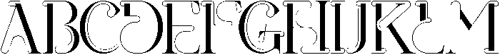 Classical Challenge Regular otf (400) Font UPPERCASE
