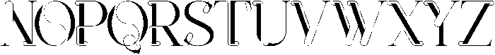 Classical Challenge Regular otf (400) Font UPPERCASE