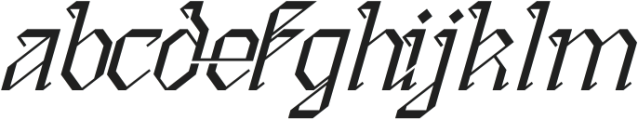 Classical Garments Regular Italic otf (400) FONT