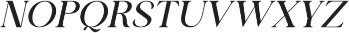 Classical Premiera Italic otf (400) Font UPPERCASE