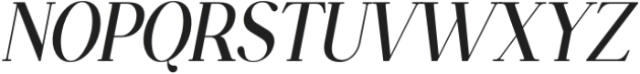 Classical Prime Italic otf (400) Font UPPERCASE