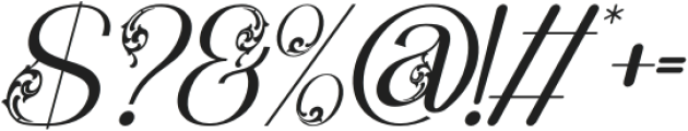 Classical Thinkers Regular Italic otf (100) Font OTHER CHARS
